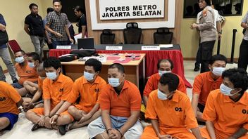 Jaksel警方在14天内逮捕了19名Curanmor和迫害肇事者