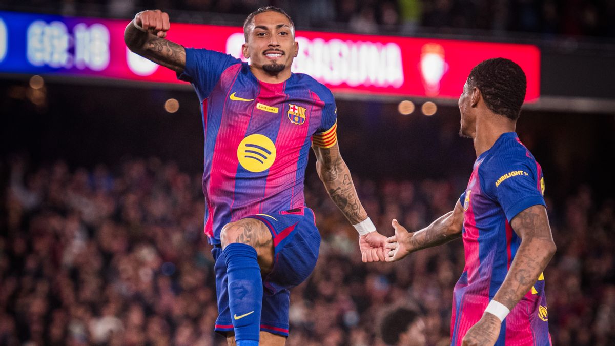 Win Barcelona, Hansi Flick Praises Raphinha