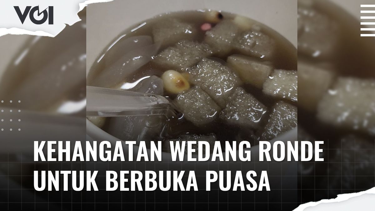 VIDEO: The Warmth Of Wedang Ronde For Iftar