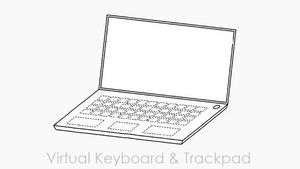 Apple Continues Development Of Glass MacBooks With Virtual Keyboard And Trackpad