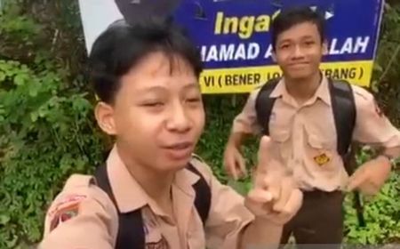 2 Bocil Berseragam Pramuka Diduga Kampanye Caleg, Bawaslu Purworejo Turun Tangan