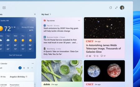 Microsoft Uji Coba Widget yang Didesain Ulang di Windows 11 dan Hadirkan Fitur Baru Lainnya