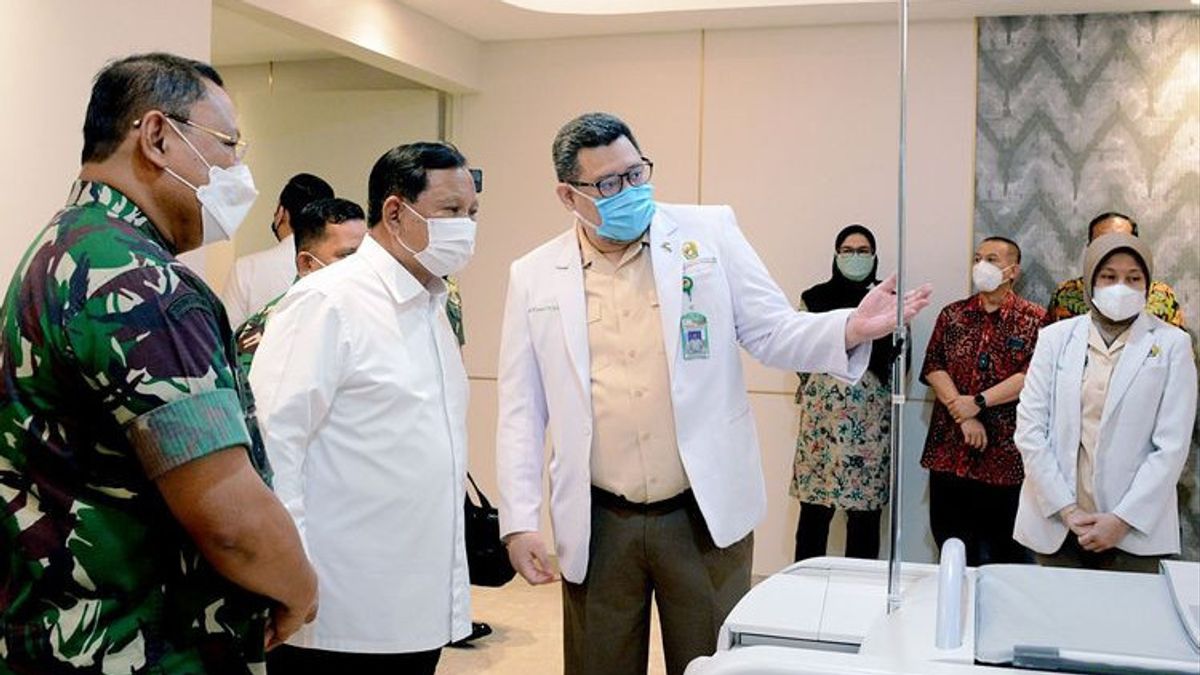 TNI Hospital Laris Manis, Ministry Of Defense Leader Prabowo Subianto Deposits IDR 1.4 T To The State Treasury