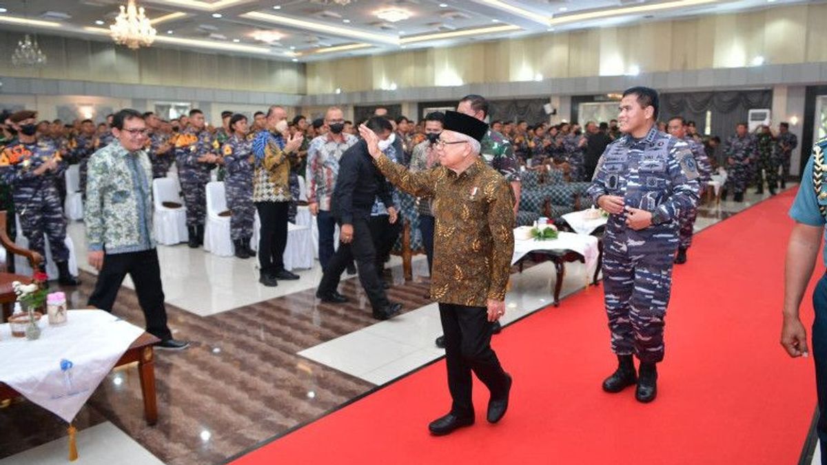 Wapres Minta TNI AL Wujudkan Indonesia Jadi Poros Maritim Dunia
