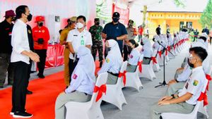 Curhat Anak Sekolah di Sumut ke Presiden Jokowi, Merasa Senang karena Bisa Belajar Tatap Muka