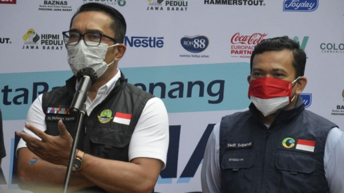 Le Gouverneur Ridwan Kamil Apporte De Bonnes Nouvelles, Java Ouest Passe Le Pic De L’urgence COVID-19