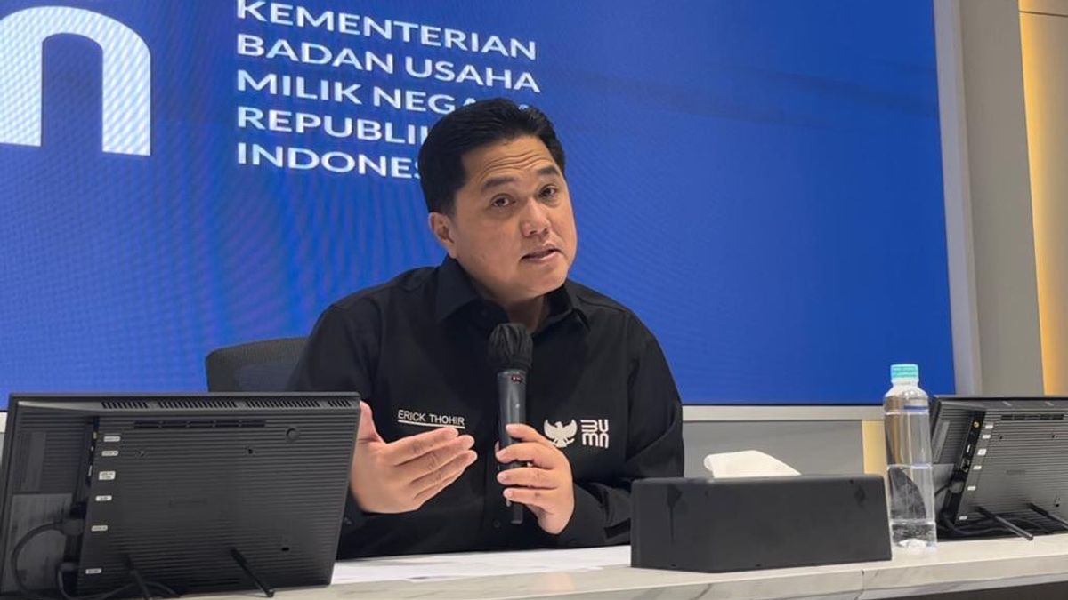 Knock! Erick Thohir Officially Disbands 7 Red Plate Companies