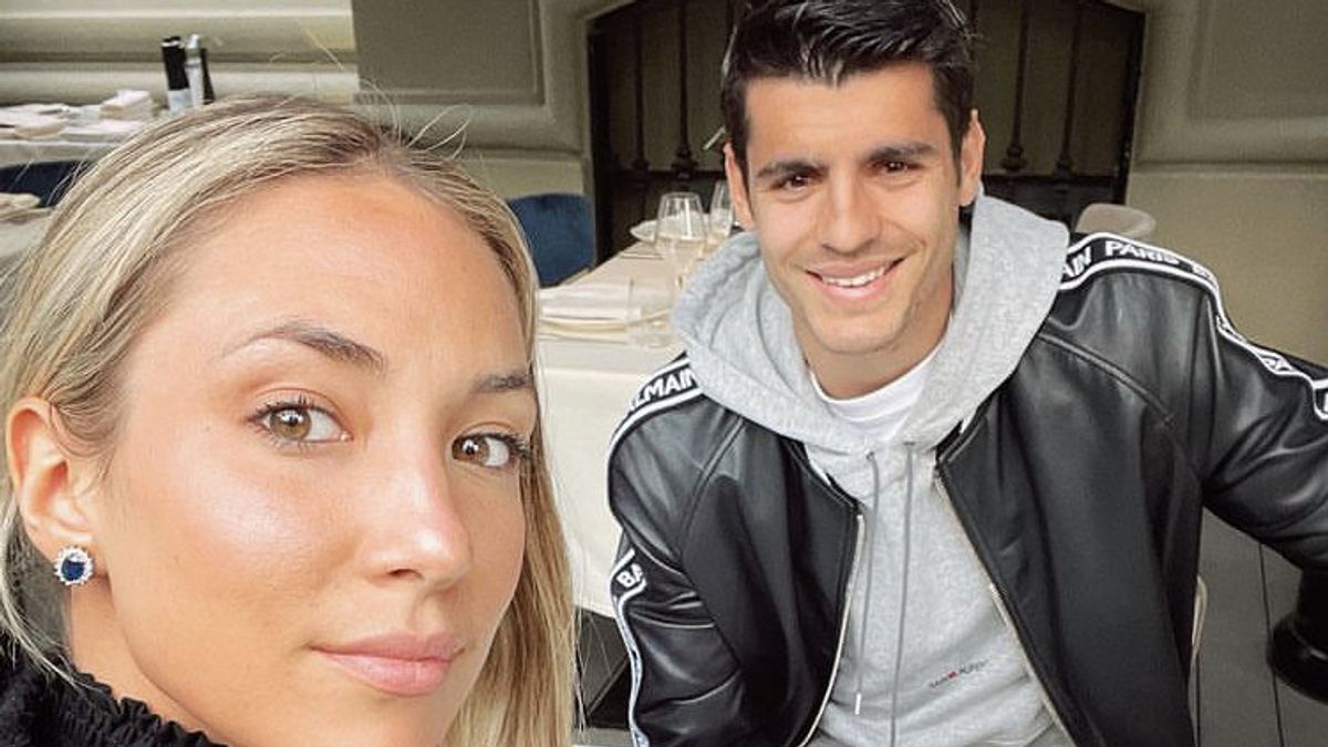 Entering Chelsea's Aim, Alvaro Morata Is Expected To Return To London With His Beautiful Wife
