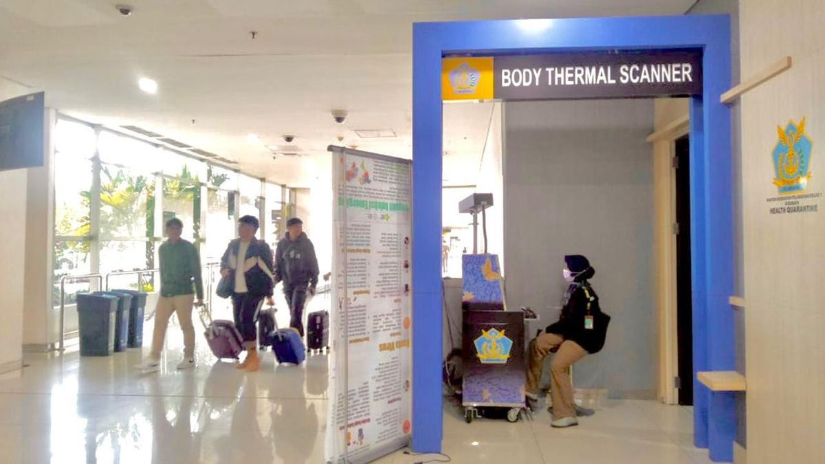 Preventing The Spread Of The Mpox Virus, Angkasa Pura Installs Temperature Measuring At The Airport