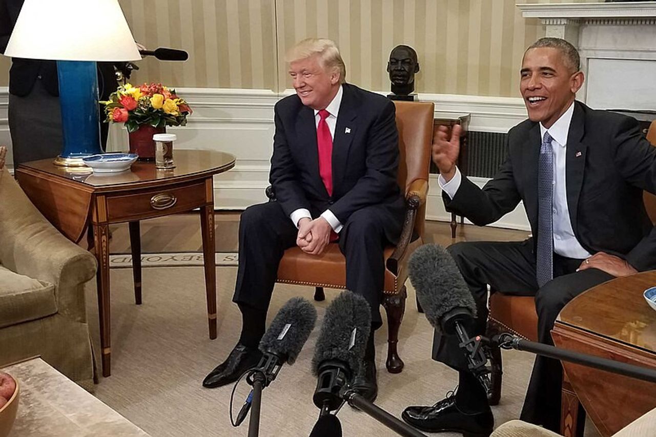 Donald Trump a montré un certificat de naissance à Barack Obama :