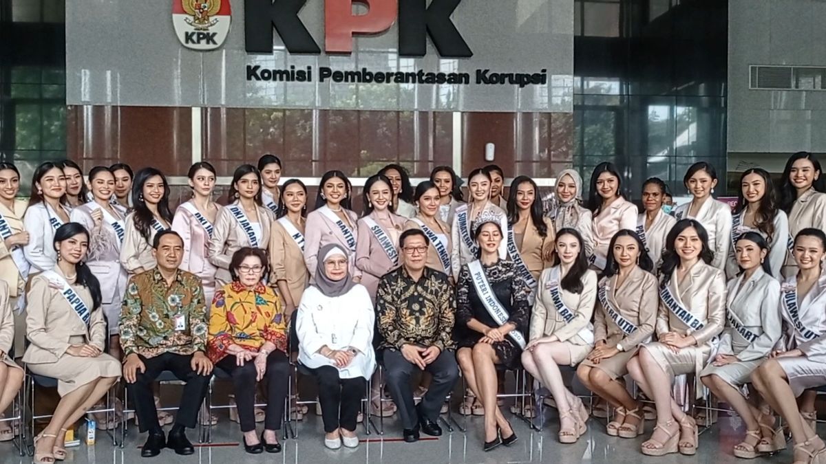 Finalis Puteri Indonesia Datangi KPK, Siap Bekerja Sama Berantas Korupsi