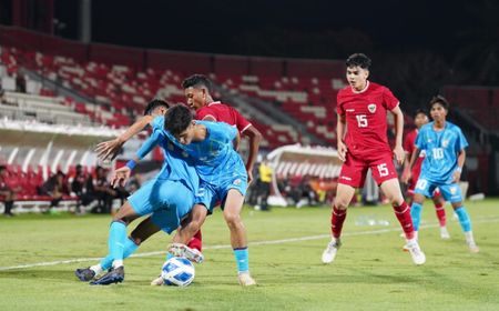 Uji Coba Indonesia U-17 vs India U-17: Garuda Muda Takluk 0-1