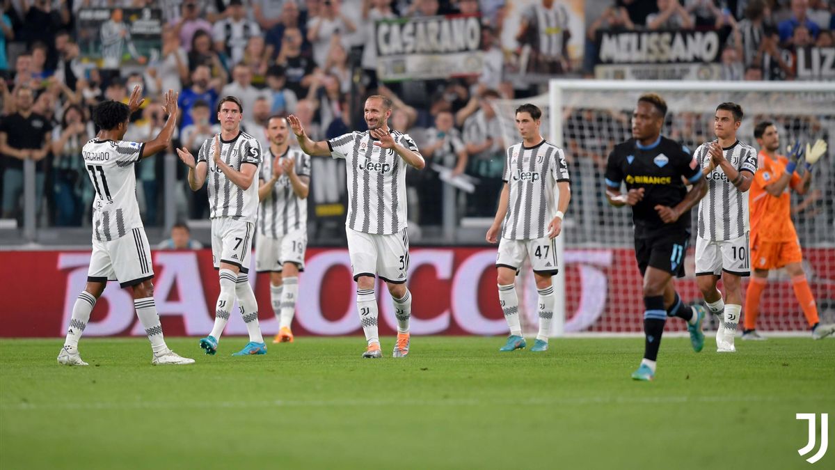 Juventus Vs Lazio 2-2: Perpisahan Penuh Air Mata Paulo Dybala dan Giorgio Chiellini di Stadion Allianz