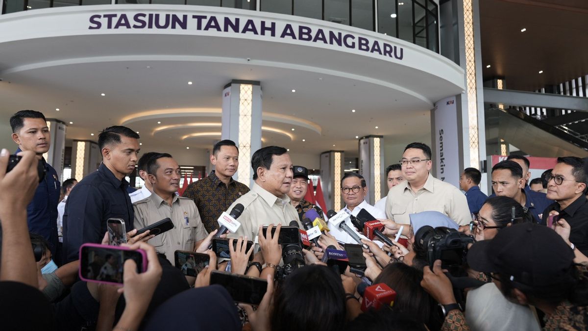 Presiden Prabowo Resmikan Stasiun Tanah Abang Baru, PTPP Tegaskan Komitmen Dukung Modernisasi Transportasi Publik