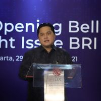 Erick Thohir: Rights Issue BRI Bukti Market Indonesia Bergairah Saat Negara Lain Turbulensi