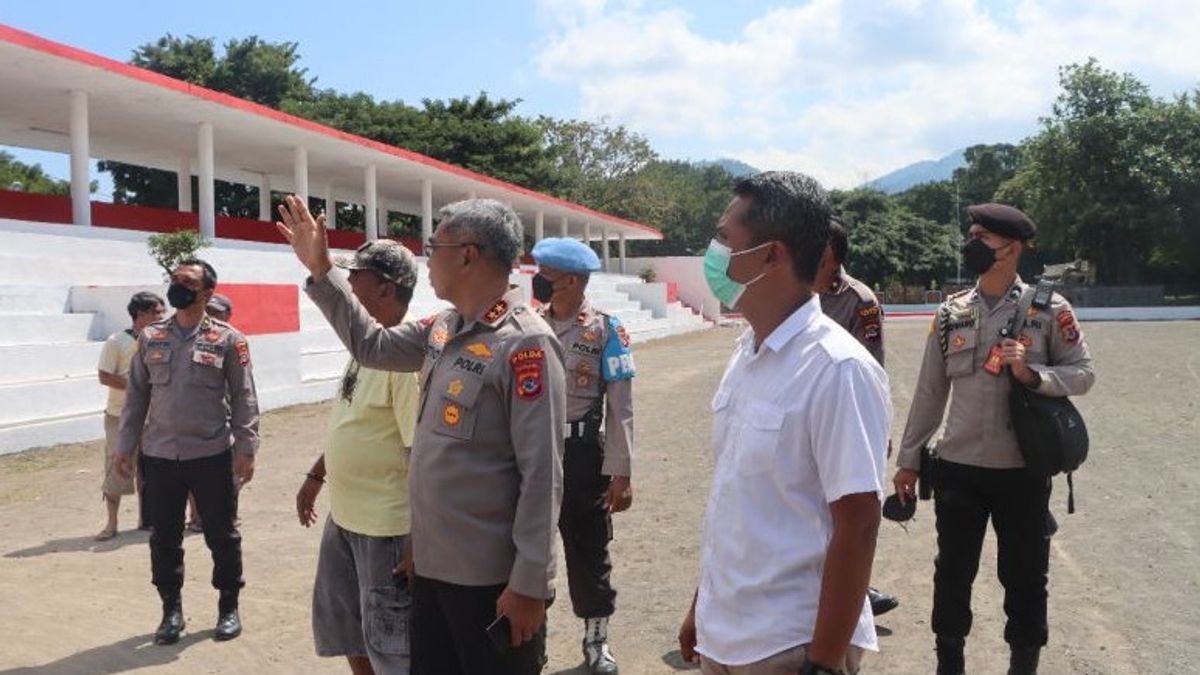 NTT Police Chief Orders Collaborative Security For The Visit Of The Indonesian President