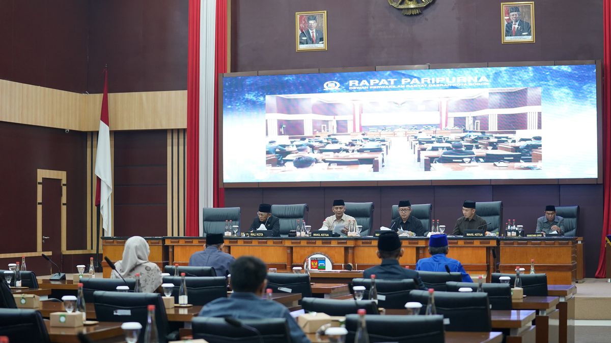 Appreciation For The Performance Of The City Government, The Bogor City DPRD Continues To Recommend 38 Government System Improvements