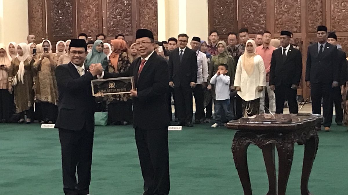 Amir Uskara Inaugurated As Deputy Chairperson Of The MPR Replace Arsul Sani