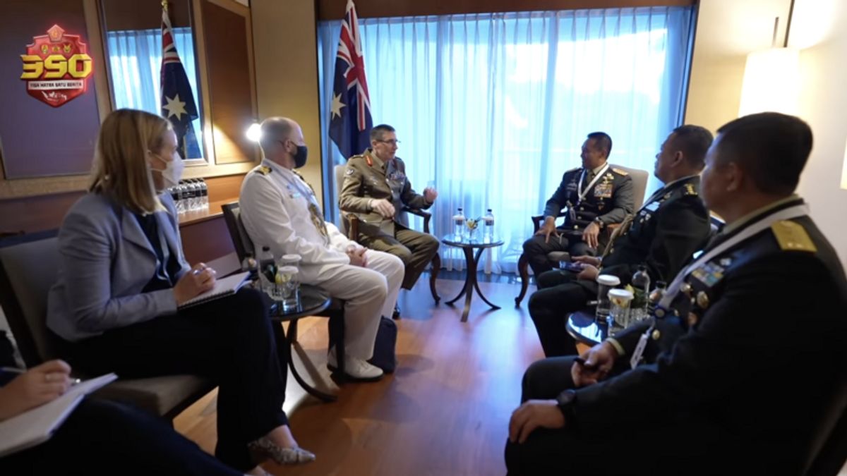 Panglima TNI Berharap Kerja Sama Militer dengan Australia Diperkuat