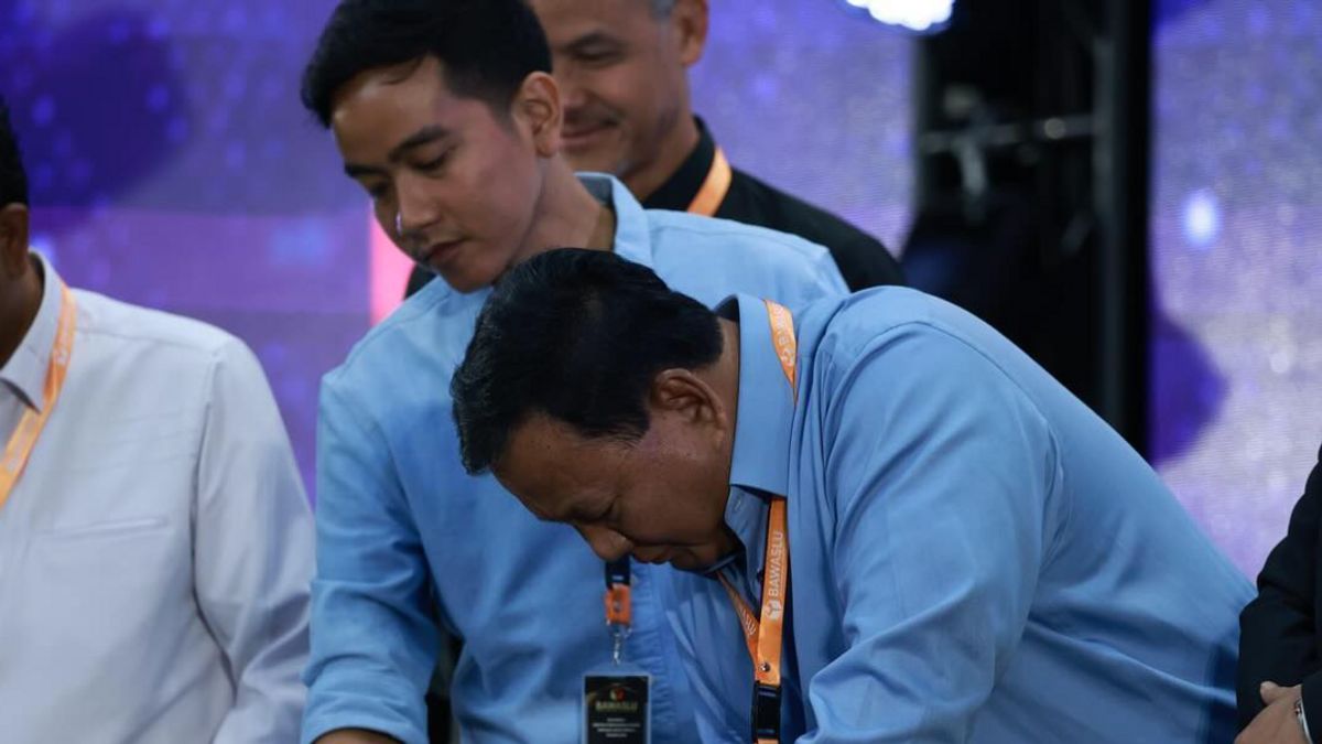 Prabowo : C'est comme d'habitude le premier jour de la campagne électorale