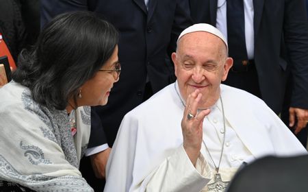 Sri Mulyani Bagikan Cerita Hadiri Dialog Paus Fransiskus, Terima Dua Pesan Menyejukkan