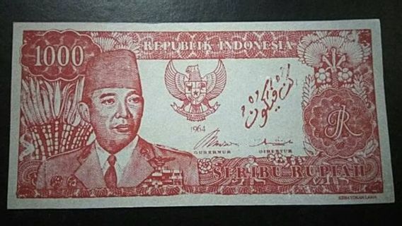 Uang Kertas Langka Bergambar Soekarno Dijual Rp10 Miliar di Toko Online