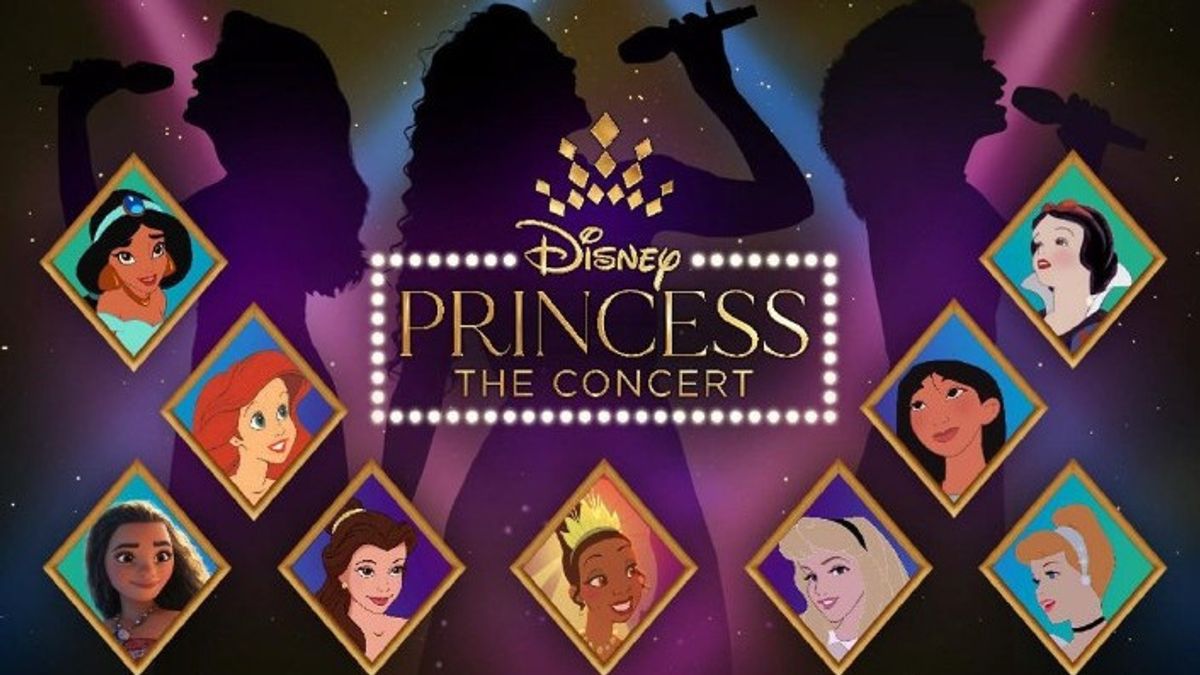 Le concert de la princesse Disney