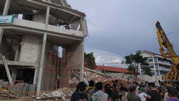 SMAN 96 Jakbar Building Collapses During Renovation, Commission E DPRD: CPC Doit Auditer
