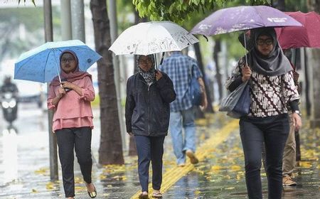 Prakiraan Cuaca Selasa 24 Mei: Sebagian Wilayah Jakarta dan Kota Besar Hujan