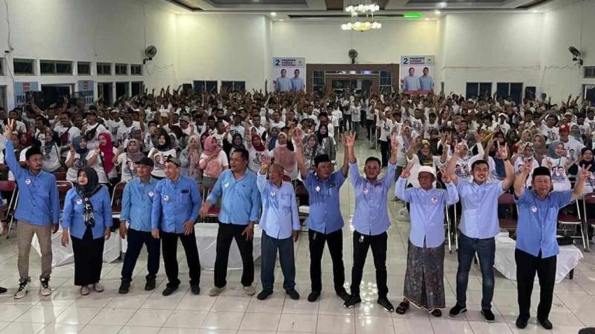 Prabowo-Gibran获得了圣烟工人的支持,TKN:印度尼西亚的特殊产品不要输给白烟