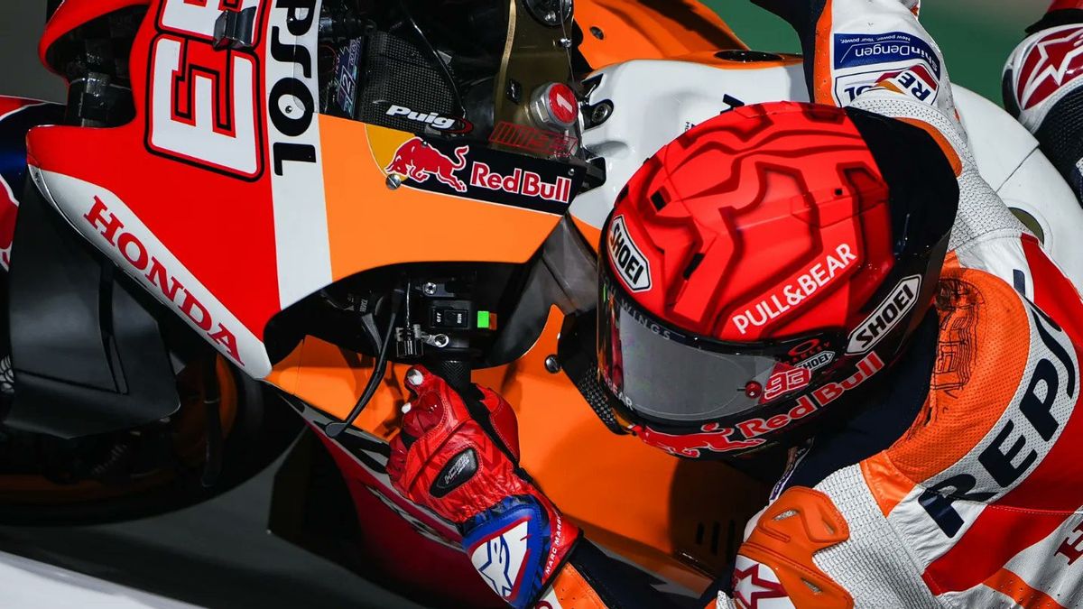 Marquez Pasang Misi Dobrak Puasa Gelar Honda di MotoGP Qatar 2022