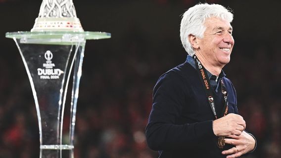 Rekor Pelatih Tertua Juara Liga Europa, Gasperini Beberkan Kunci Kemenangan Atalanta