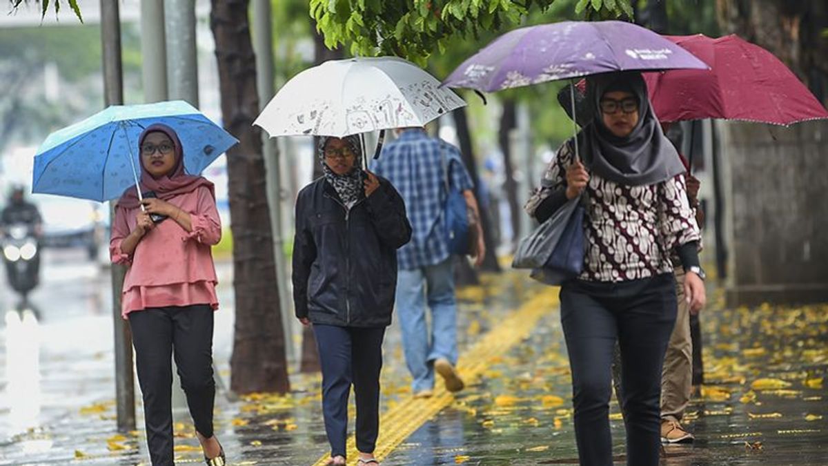 Le temps du 30 novembre, Jakarta a la possibilité de pleuvoir jeudi après-midi