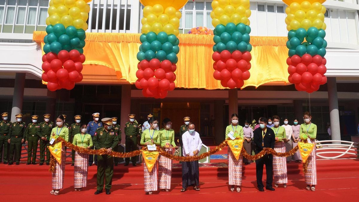 最近発足し、ミャンマー軍事政権の高級病院が爆弾爆発で揺さぶられた