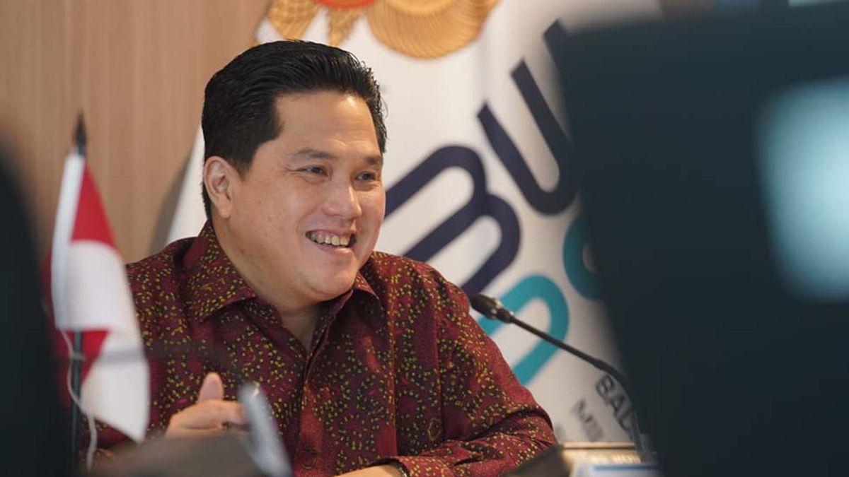 Erick Thohir's Reason For Reducing The Number Of Commissioners And Directors Of Garuda Indonesia: Cleaning Up Financial Problems