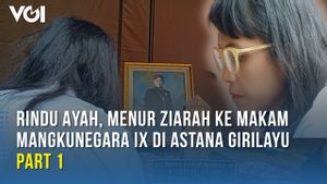 VIDEO:  Rindu Ayah, Menur Ziarah ke Makam Mangkunegara IX di Astana Girilayu Part 1
