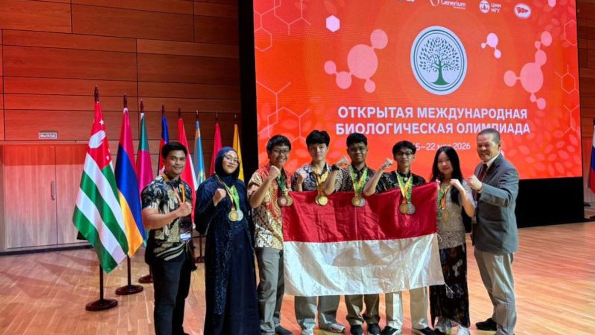 Tim Olimpiade Biologi Indonesia Raih 7 Medali di OIBO 2026
