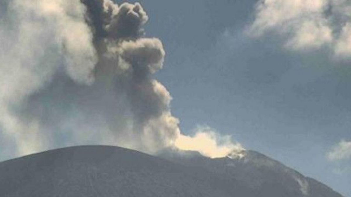 Alert, Mount Ili Lewotolok Erupts Throwing Abu 700 Meters High