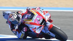 Hasil MotoGP Aragon: Dikalahkan Enea Bastianini, Fancesco Bagnaia Gagal Juara Lima Kali Berurutan