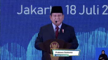Replace Jokowi In The Launch Of One Map Policy, Prabowo: Exercise So You Don't Get Surprised