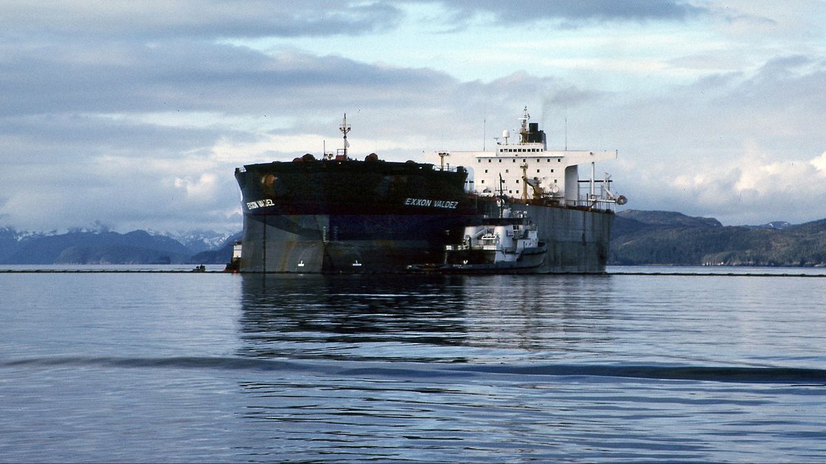 L’histoire Du Capitaine Ivre De L’Exxon Valdez Qui A Détruit La Mer Avec Un Déversement De Pétrole