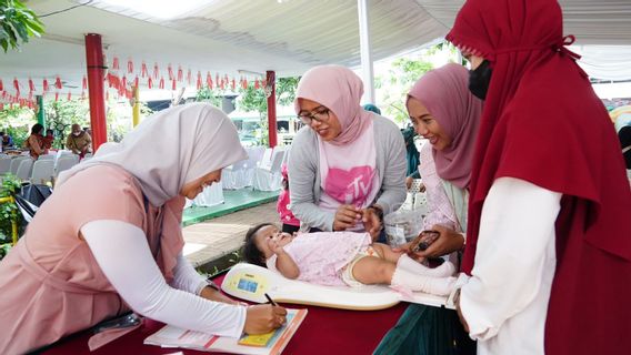 مساعدة التغلب على التقزم ، سريكاندي PLN عنوان العمل لرعاية تغذية الأطفال والنساء الحوامل