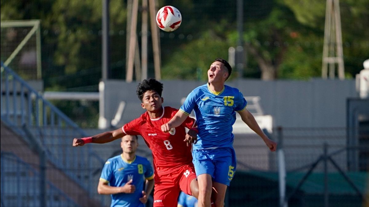 Timnas Indonesia U-20 Takluk di Laga Perdana Maurice Revello Tournament 2024