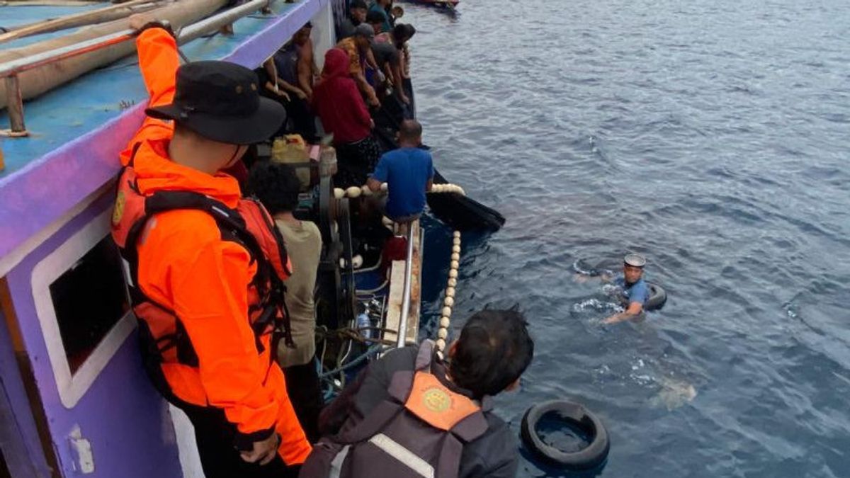 arnas évacue 24 passagers d’un navire noyé à Morowali
