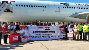 Indonesian Assistance For Earthquake Victims Arrived In Syria