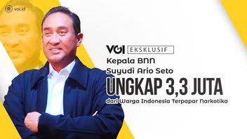 Eksklusif Video, Kepala BNN Suyudi Ario Seto: Jangan Jadikan Pecandu Itu Sebagai Aib