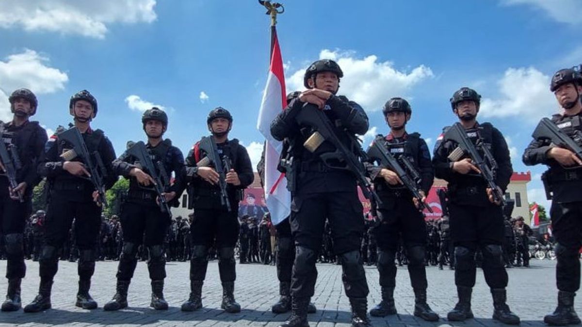 Korps Brimob Kirim 14 Personel Terbaik ke Turki dan Irlandia Utara