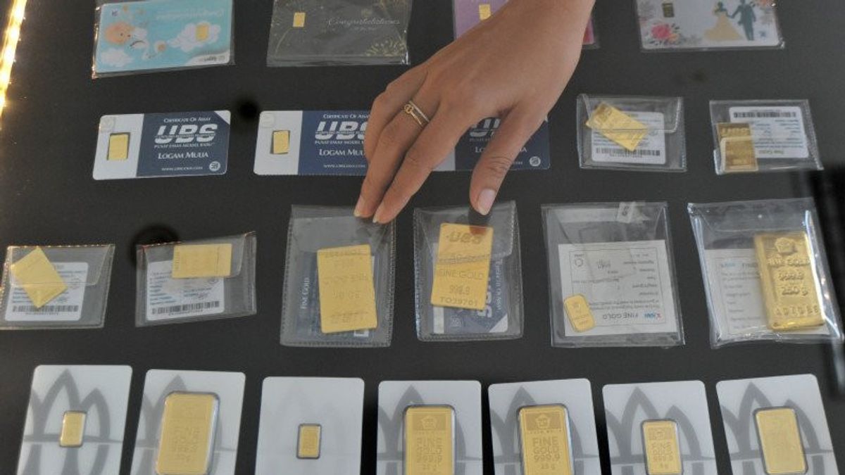 Harga Emas yang Dijual Pegadaian Kompak Alami Kenaikan