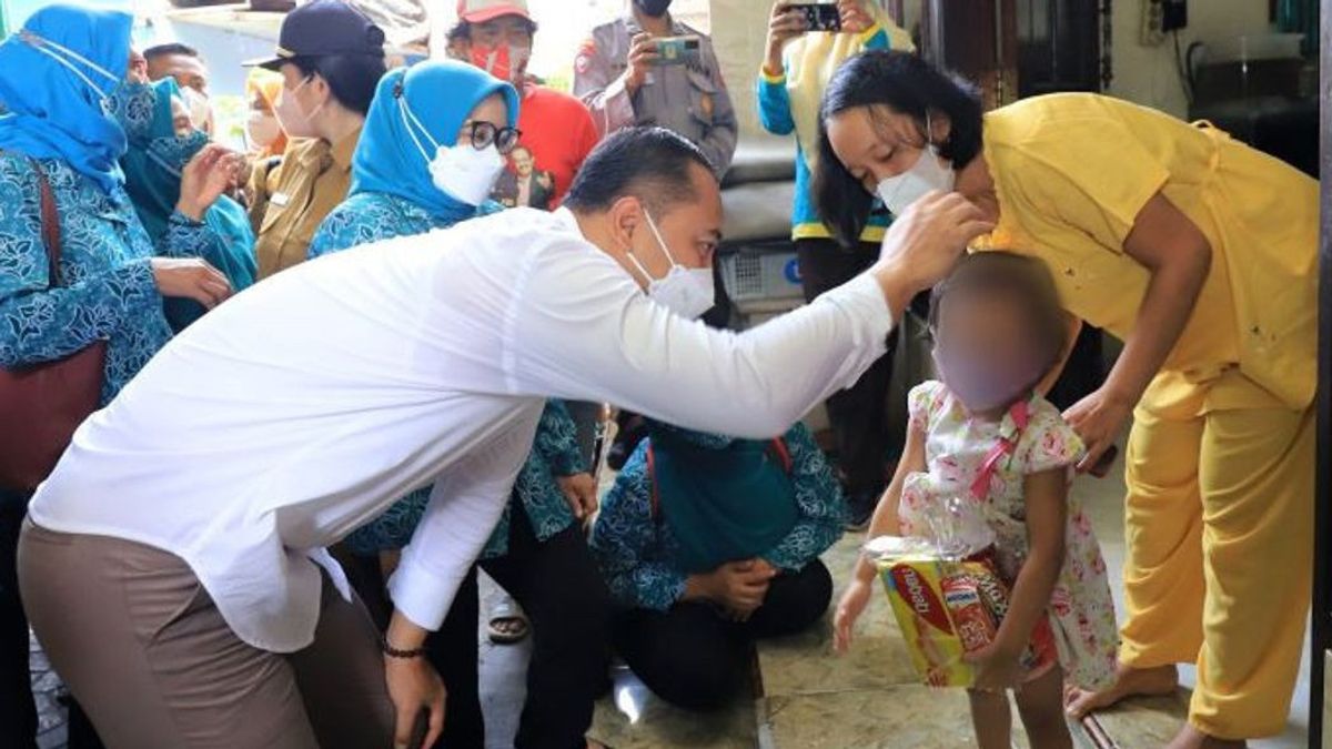 Penyaluran Bantuan Makan Sehat untuk 1.785 Anak Stunting di Surabaya dalam Rangka Hari Ibu