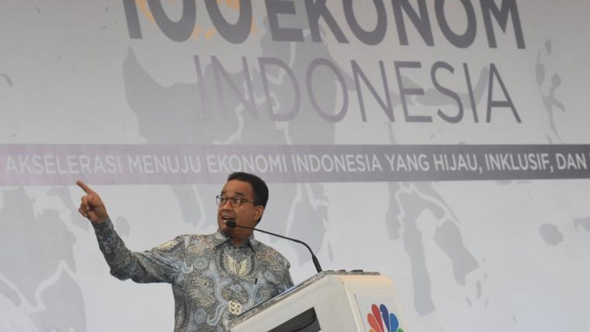 Anies Baswedanは変化のビジョンを説明し、コミュニティの利益を肯定します